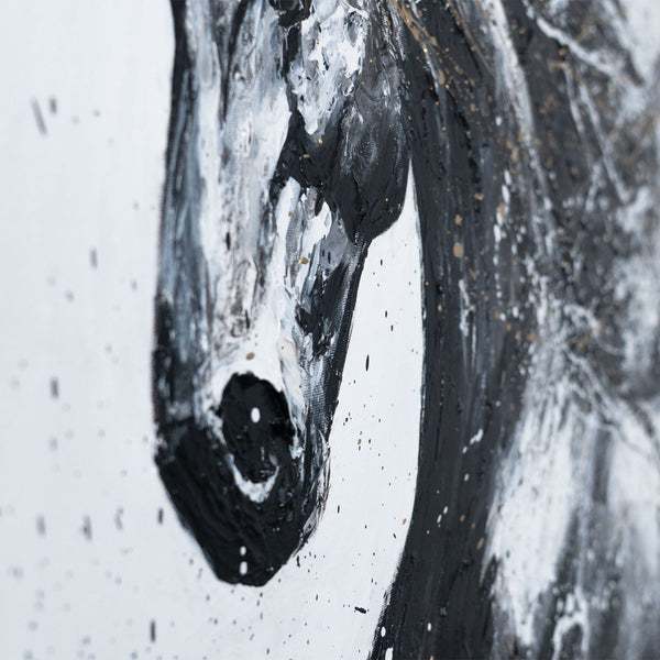 Gemälde „Energie der Geschwindigkeit“ Dynamik und Kraft in jedem Pinselstrich