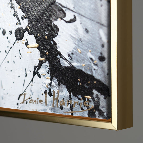 Gemälde „Energie der Geschwindigkeit“ Dynamik und Kraft in jedem Pinselstrich