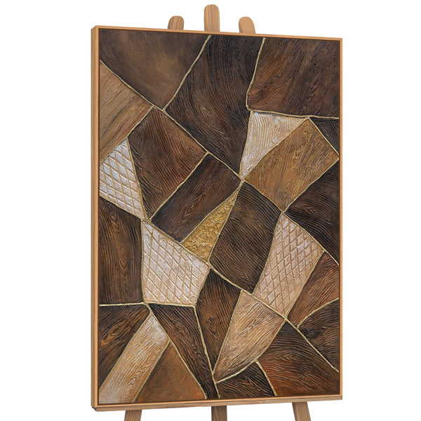 Gemälde „Geometrie des Goldes“