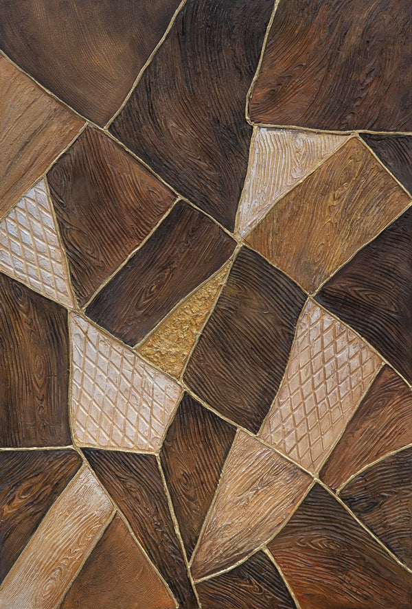 Gemälde „Geometrie des Goldes“