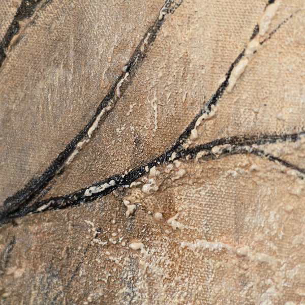 Gemälde „Der Ast und der Schatten“