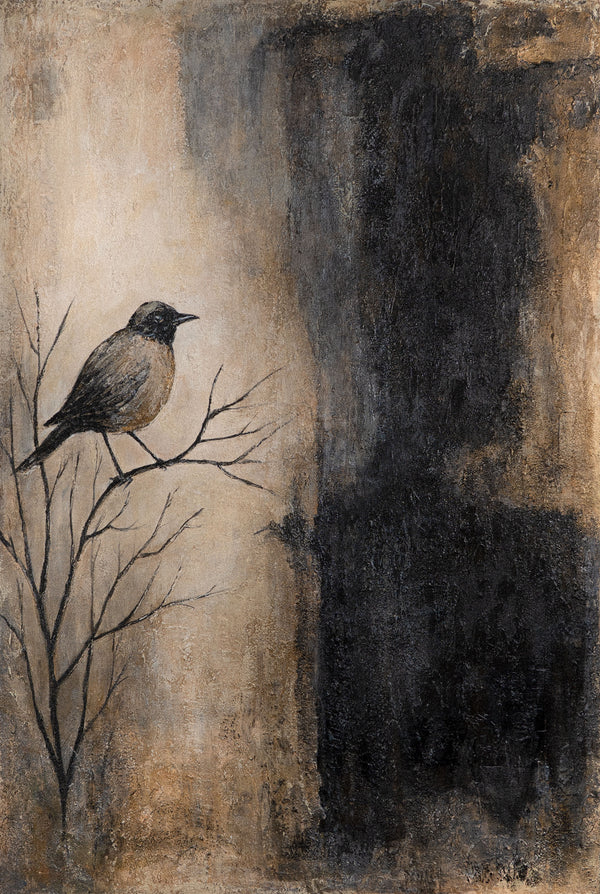 Gemälde „Der Ast und der Schatten“