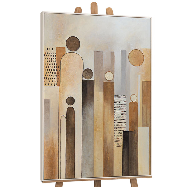 Gemälde „Die Stadt der Figuren“