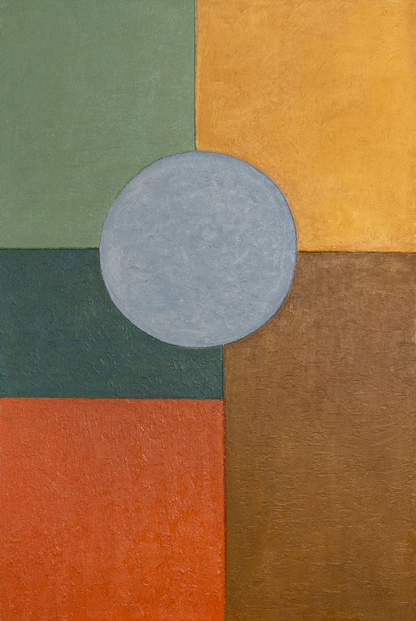 Gemälde „Warme Geometrie“