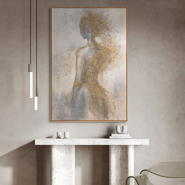 Gemälde „Goldene Aura“
