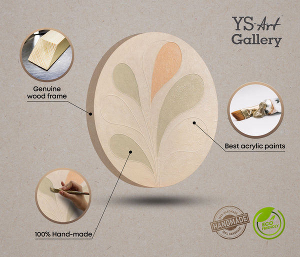 Gemälde „Zartes Muster“