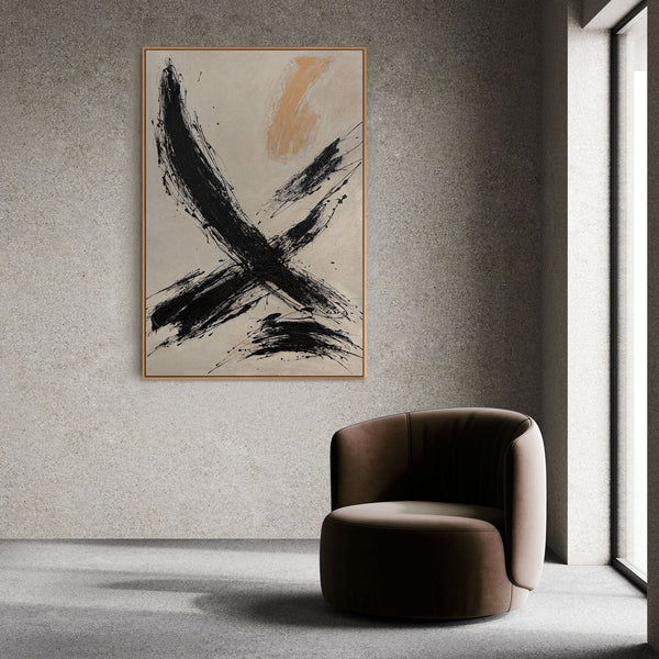 Gemälde „Die Kraft des Pinselstrichs“