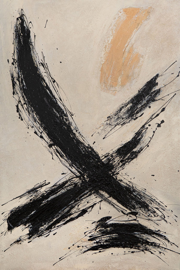 Gemälde „Die Kraft des Pinselstrichs“