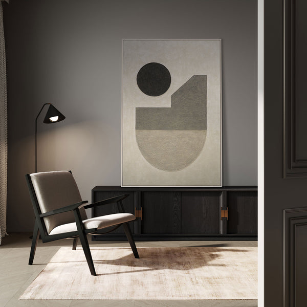 Gemälde „Die Stille der Geometrie“