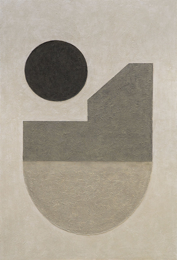 Gemälde „Die Stille der Geometrie“