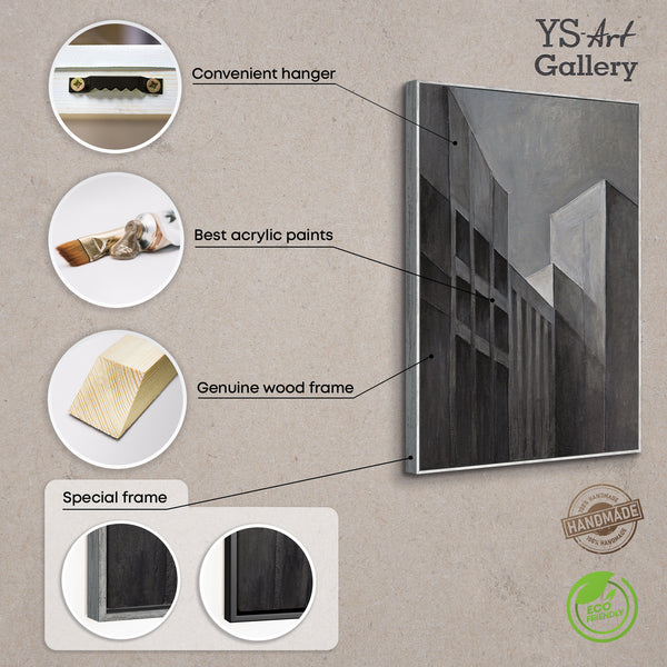 Gemälde „Stadtkonturen“