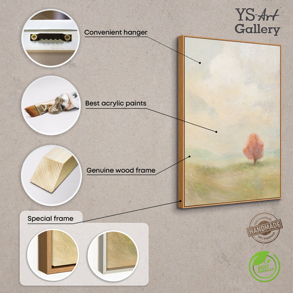 Gemälde „Warmer Raum“