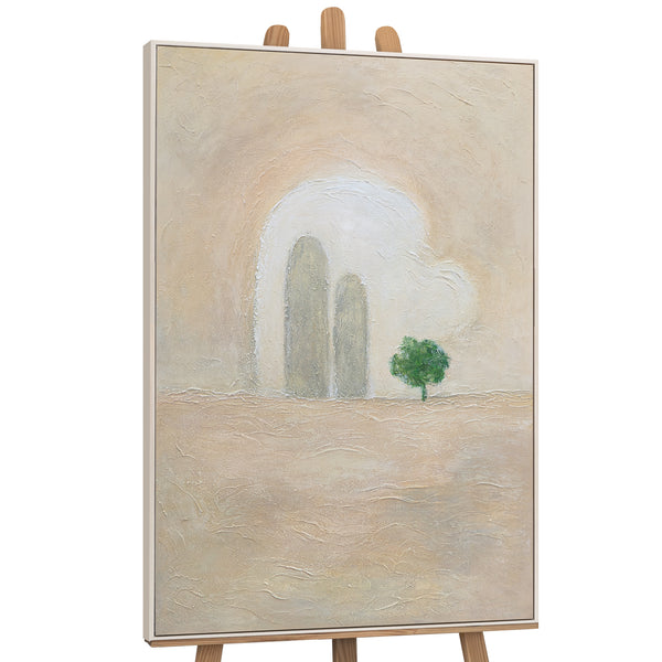 Gemälde „Grüner Akzent“