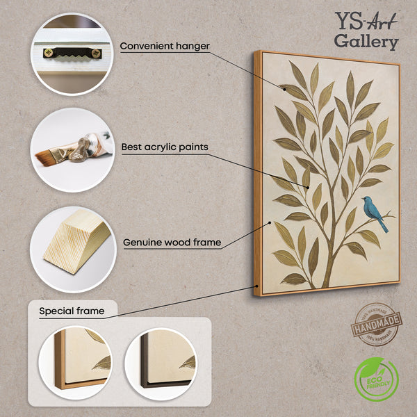 Gemälde „Das Rascheln der Blätter“