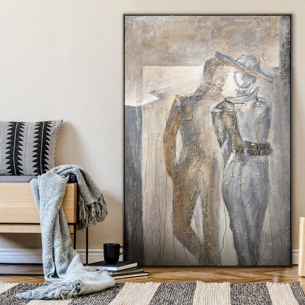 big painting for living room romantic acrylic paintings