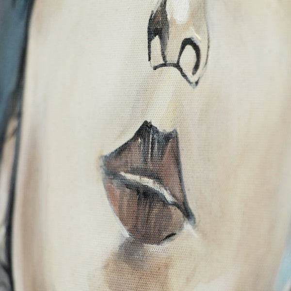 abstract face painting