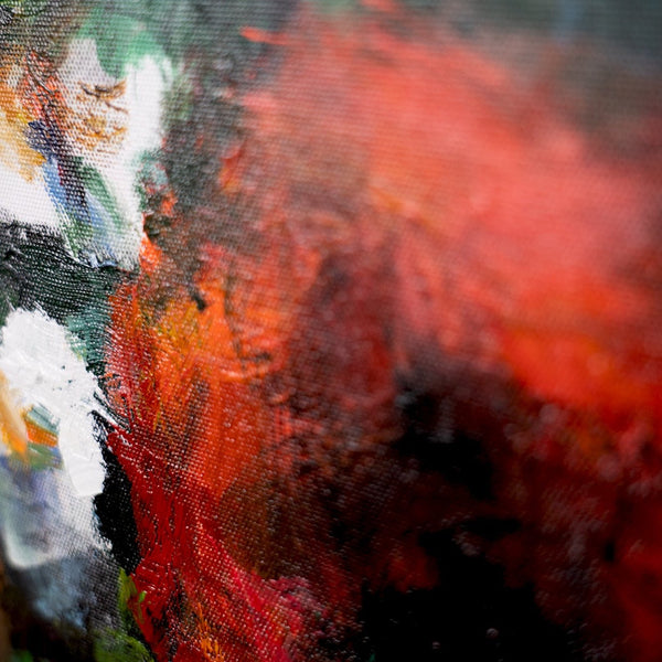 poppies in the field painting