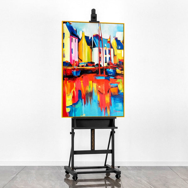 home decor paintings abstract landscape