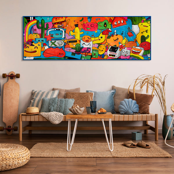 decorating living room wall with pictures
