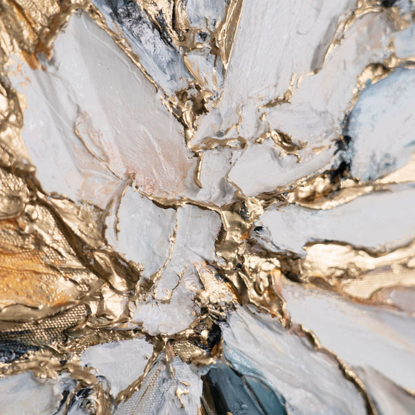Gemälde "Impulse" abstrakte Explosion von Farbe und Energie
