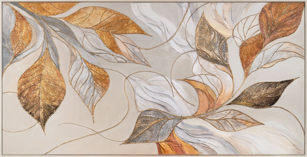 Gemälde "Naturornament" abstraktes Herbstmotiv