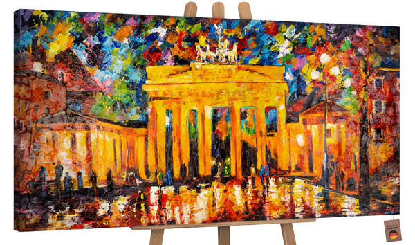 Gemälde „Brandenburger Tor“ anschaulicher Architekturklassiker