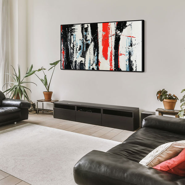 Gemälde "Urbaner Rhythmus" Abstraktion mit der Energie einer Metropole